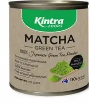 Kintra Foods Matcha 100% Japanese Green Tea Powder 110g