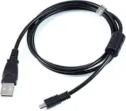 MaxLLTo USB PC Battery Charger + Data SYNC Cable Cord for Nikon Coolpix S4100 S2800 Camera
