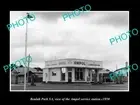 OLD 8x6 HISTORIC PHOTO OF BEULAH PARK SA THE AMPOL OIL SERVICE STATION c1950