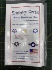 Starfighter Decals 700-26 CV-5 USS Yorktown CV-6 USS Enterprise Model - Pre War