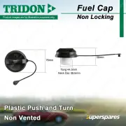 Tridon Non Locking Fuel Cap for HSV Clubsport R8 VE Grange WM GTO GTS VE