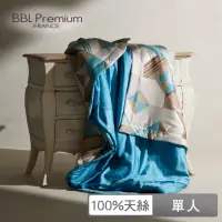 在飛比找momo購物網優惠-【BBL Premium】100%天絲印花鋅力綿涼被-英倫時