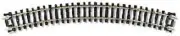 Atlas N Scale Code 80 19" Radius Curve Bulk Model Train Track (25 Pieces)