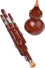 JOINPAYA Chinese Hulusi Professional Musical Instrument for Beginners Lightweight and Durable Cucurbit Flute present for Music Lovers and Instrument Collectors Smooth Surface for