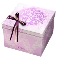 在飛比找蝦皮購物優惠-郭元益 浪漫紫花束💐喜餅【空盒】收納盒 客廳收納 居家收納
