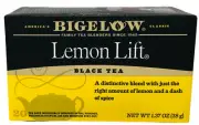 Bigelow Lemon Lift Black Tea 20 Tea Bags 1.37 oz
