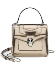 Bulgari Serpenti Forever Crossbody Bag in Antique Bronze