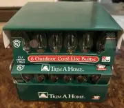 NOS Lot of 66 - C9 1/4 Outdoor KMART Cool Lite Clear Bulbs Trim A Home - 11 6pks