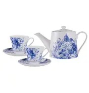 Ashdene Provincial Garden - Teapot & 2 Teacup Set