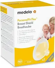 Medela PersonalFit Flex Breast Shield, Compatible with Medela Breast Pumps, Small 21mm, Pack of 2