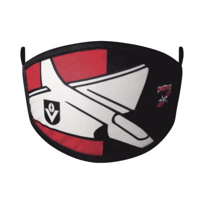 Essendon Bombers AFL Heritage Face Mask 2 Pack