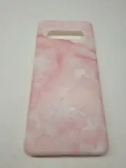 For Samsung Galaxy S10 Plus Pink Marble Case