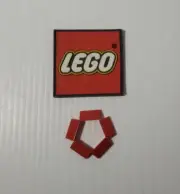 LEGO 1 x 2 x 2/3 30 Degree Slope RED (x5) 85984 NEW REPLACEMENT PARTS