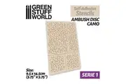 Green Stuff World: Self-Adhesive Stencils - Ambush Disc Camo