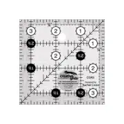 Creative Grids Quilt Ruler 3-1/2in x 3-1/2in Square – CGR3 – Made in USA, Non...