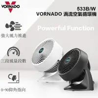 在飛比找momo購物網優惠-【VORNADO 沃拿多】渦流空氣循環機533B-黑色(循環