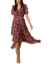 Hale Bob Lurex Jacquard Maxi Dress