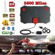 HD Digital Indoor Amplified TV Antenna with Amplifier 5600 Miles Range