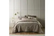 Bianca Kairo Coverlet Set Pillowcase Home Room Bedding Champagne