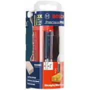 New, Bosch 85242MC 1/2" x 1-1/2" Carbide Tipped Double Flute Straight Router Bit