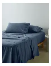 [Vue] Flannelette Sheet Set in Denim