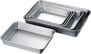 Sato Metal Kogyo SALUS Square Bat, Matte, 10 Pieces, 13.8 x 10.4 x 2.4 inches (352 x 264 x 60 mm), 18-8 Stainless Steel