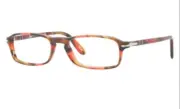Persol Demo Rectangular Men's Eyeglasses PO3035V 975 51 Optical Frame