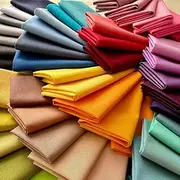 50 PCS 8x8 inches 100% Cotton Squares – Multicolor Solid Fabric Bundle for Quilting, Sewing, DIY Craft & Patchwork – Precut Fabric Set for Beginners & Professionals, Turkish Quality