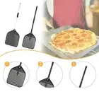 Metal Pizza Peel Portable Turner Pizza Spatula for Vegetables Burger Bread