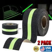 2''*10ft Glow-in-the-dark Non-slip Tape Heavy Stair Safety Strip Hazard Warning