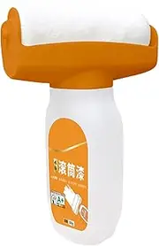White Paint for Wall Touch-Up Paint for Walls - Portable Small Roller Brush Wall Repair Tool | 500g + Brush Head Wal Repair Rolling Brrush | Water-Based Latex Paiint Low Odor Repairing the Walls