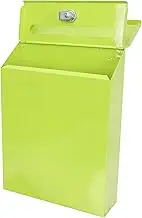 DIYEAH Multi Function Convenient Wall Mounted Mailbox Durable Letter Box for Envelopes Newspapers and Documents Home Accessory