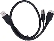 SPYMINNPOO Mobile Hard Disk Cable, 1.6Ft Power Data Cable Good Performance for Mobile Hard Drives