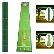 Golf Putting Mat Training Pad Equipment Portable Golfer Gift Golf Practice for