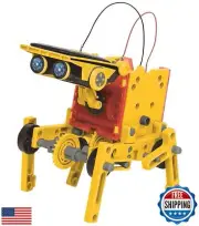 ZeniMakers STEM Toys for Boys Age 8-12, Science Solar Robot Kit Christmas Bir