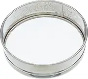 KitchenCraft Fine Mesh Tamis/Drum Sieve, Silver, 20.5 cm