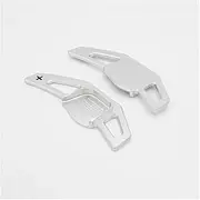 Car Steering Wheel Shift Paddles for K&ia K3 K3S Cadenza 2013-2017 Car Steering Wheel Shift Paddle Shifter Car Accessories Tools HTEOPOEKFR(Silver)