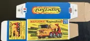 Matchbox Superfast #21 Foden Concrete Truck ‘70-‘71 Type G Repro Box