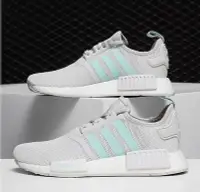 在飛比找Yahoo!奇摩拍賣優惠-ADIDAS NMD R1 灰色 蒂芬妮綠色 編織 休閒 慢