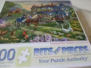 1,000 Piece Cory Carlson Art Puzzle " Greeting the Newborn" - 20" x 27" Bits