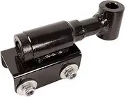 Bricoferr Short Tow Bar for Trailer Black