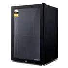 Devanti 115L Bar Fridge Glass Door Mini Freezer Fridges Countertop Beverage Comm