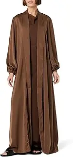 [The Drop] Women's Open-front Maxi Robe Dress by @withloveleena
