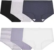 [Fruit of the Loom] Women's Cotton Boyshort Panties