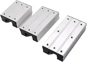 BLBMTCBCAG Sliding Block with Wheels Locking External Dual-Axis Roller Slider Block Linear Carriage Linear Guide Rail(LGB6-100-4wheel Lock)