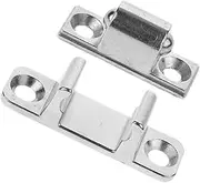 LALAFINA Stainless Steel Range Hood Accessories Metal Door Catch Latch Universal Glass Panel Fastener for Easy Installation