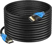 4K HDMI Cable 15M - Rommisie (HDMI 2.0,18Gbps) Ultra High Speed Gold Plated Connectors,Ethernet Audio Return,Video 4K,Full HD 1080p 3D Arc Compatible with UHD TV Monitor Laptop Xbox PS4/PS5 ect