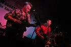 Billy Bragg Wayne Kramer perform live on stage at the Breaking Roc- Old Photo 1