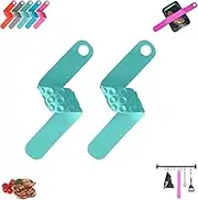 Meat Thawing Belt, Silicone Sink Fixator Belt, Dishwasher‑Safe Thawing Tray for Frozen Meat, Vegetables & Fruit on Counter or Sink (Lake Blue,2 Pcs)