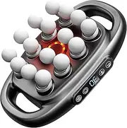 [LEVILO] 16-Drive Massage Gun Set, Percussion Massager, with 16 Massages Heads, Quiet Muscle Massage for Back, Shoulders, Legs, Foot, for Relax, Injuries and Stiffness Muscle
